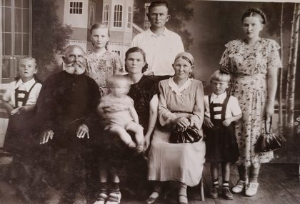 Семья Григория Ивановича Синицына, 1955 год, Самара