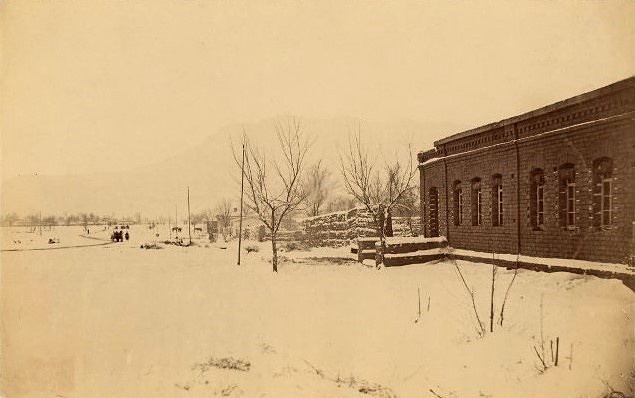 Вид окраины Джаркента, 1880