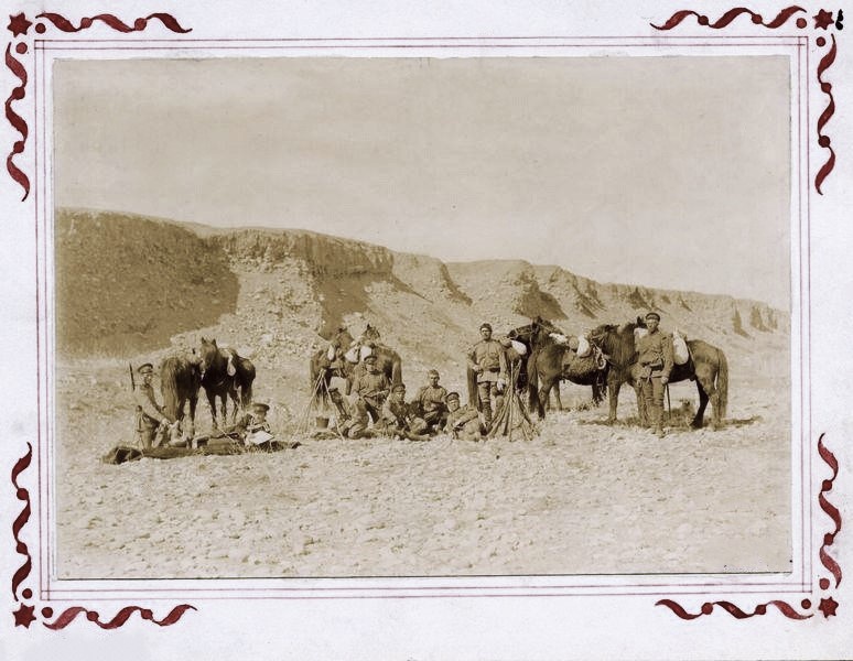 Казаки на привале, 1891