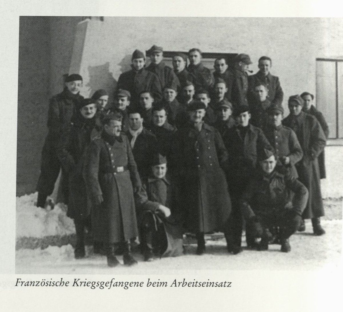 Французские пленные на работах