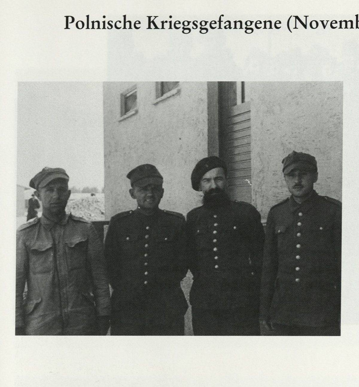 Польские военнопленные, ноябрь 1939 года